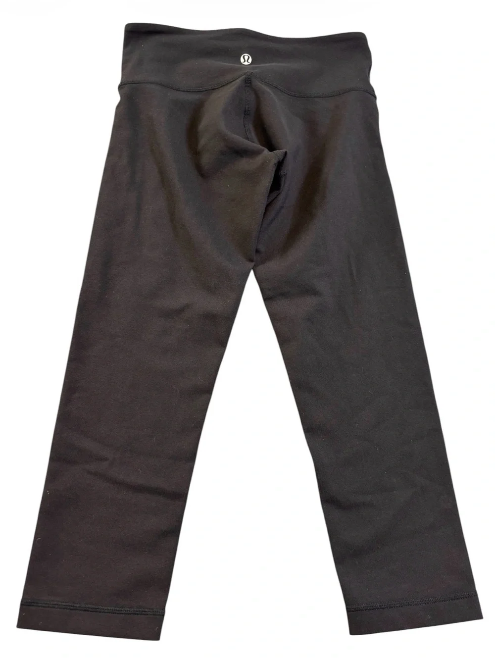 Lululemon Black High Rise Cropped Leggings Size 4 19